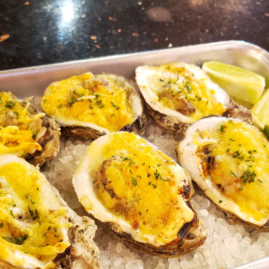 Cajun Garlic Parmesan Oysters