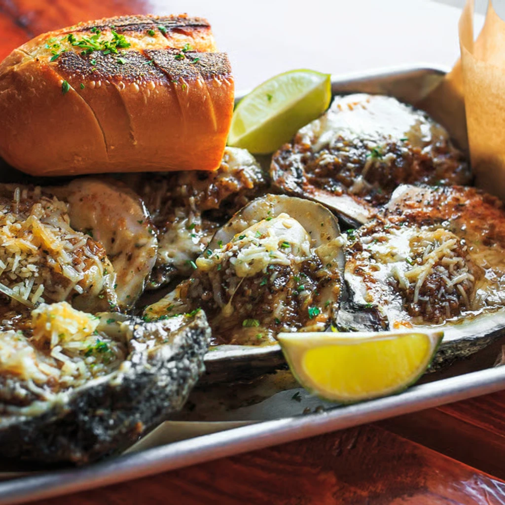 Charbroiled Oysters