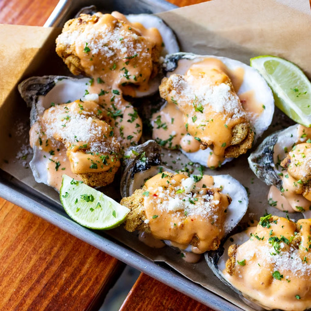 Firecracker Fried Oysters